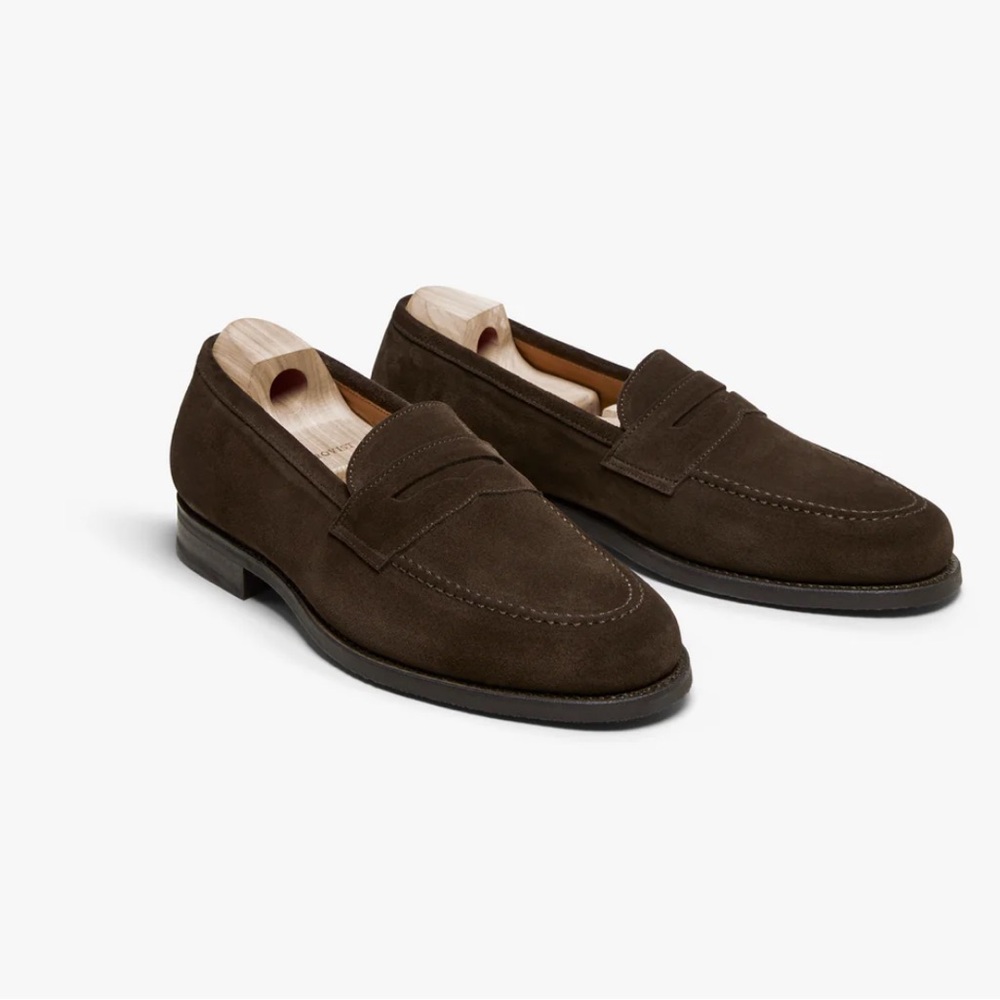 Myrqvist Stenhammar II Dark Brown Suede Loafer